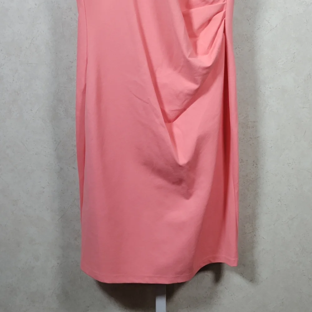 *E163 Kenneth Cole peach sleeveless dress 8 NWT CLEARANCE - Picture 3 of 16